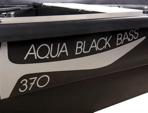 aqua black bass 370 Bateau De Peche Bass Boat Occasion